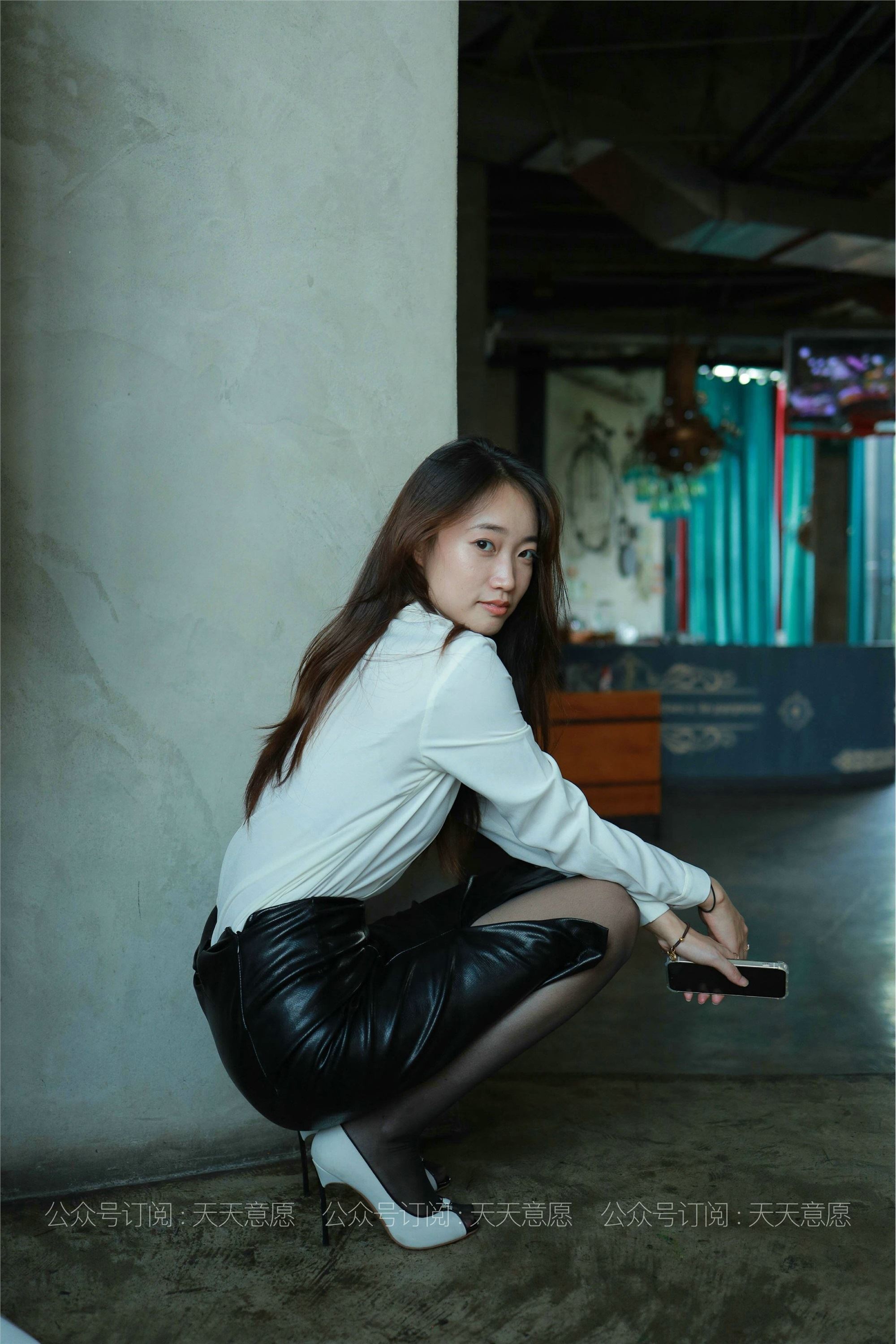 IESS异思趣向  2021.06.30 丝享家847：小高《OL黑玫瑰》